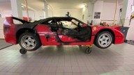 Auto - News: La Ferrari F40 in fiamme a Montecarlo sarà restaurata