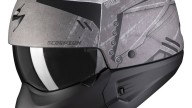 Moto - News: Scorpion Exo Combat Evo, si aggiorna l’aggressivo jet con mentoniera 