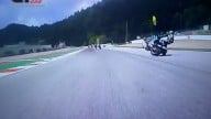 MotoGP: VIDEO DRAMMA SFIORATO la collisione di Zarco-Morbidelli a 300 Km/h