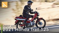 Moto - Test: Honda Trail 125 2021 - TEST