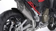 Moto - News: Ducati Multistrada V4, sportiva e leggera con gli accessori Akrapovič