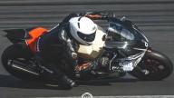 Moto - News: La nuova Aprilia RSV4 a Vallelunga: scatti rubati per la sportiva di Noale