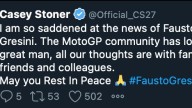 MotoGP: The world of motors bids farewell to Fausto Gresini: condolences worldwide from the web