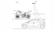 Moto - News: Honda, un drone nel codino della moto elettrica