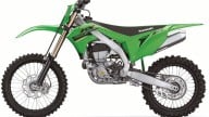 Moto - News: Kawasaki KX250 e KX450 2022: svelate le versioni delle motocross "verdi"