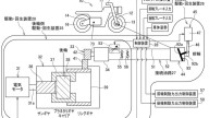 Moto - News: Honda brevetta la moto elettrica a trazione integrale