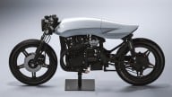 Moto - News: Biancaneve, la Honda CX500 special è una scultura di arte moderna