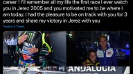 : Amici e rivali: l'omaggio sui social a Valentino Rossi