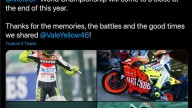 : Amici e rivali: l'omaggio sui social a Valentino Rossi