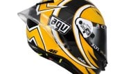 MotoGP: Valentino si fa in 9: i piloti dell’Academy a Valencia con i caschi di Rossi