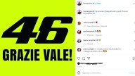 MotoGP: #GrazieVale, il mondo dei social omaggia Valentino Rossi