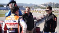 MotoGP: Il kart italiano di Hamilton, Schumacher e Verstappen per Marquez 