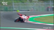 MotoGP: Shock Marquez: le immagini del terribile high side nel warm up di Mandalika