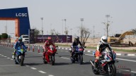 MotoGP: FOTO - Dalla pista allo stadio: Bagnaia, Quartararo e Mir in nazionale