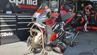 MotoGP: FOTO - Aprilia cala l'asso: la nuova carena in pista già al Sachsenring