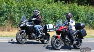 Moto - Test: Honda CB500X Travel Vs Benelli TRK 502 X: Giappone contro Italia