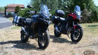 Moto - Test: Honda CB500X Travel Vs Benelli TRK 502 X: Giappone contro Italia