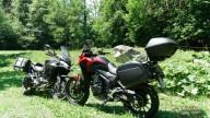 Moto - Test: Honda CB500X Travel Vs Benelli TRK 502 X: Giappone contro Italia