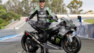 SBK: Rea, Lowes e le Ninja sfoggiano la livrea invernale nei Test a Jerez