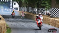 MotoGP: Goodwood, dodici titoli mondiali in una foto: Rainey, Roberts, Schwantz, Doohan