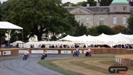 MotoGP: Goodwood, dodici titoli mondiali in una foto: Rainey, Roberts, Schwantz, Doohan