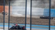 SBK: Toprak cade e distrugge la Yamaha nei test di Jerez