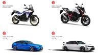 Moto - News: Honda: ben quattro mezzi vincono al Red Dot Product Design Awards