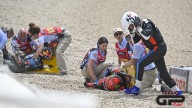 MotoGP: LA FOTOSEQUENZA COMPLETA 37 FOTO: l'ammucchiata nel primo giro del GP Jerez