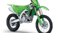 Moto - News: Kawasaki KX450 e KX450X 2024: completamente rinnovate le cross