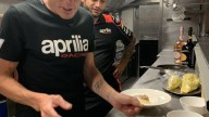 MotoGP: Master of Hospitality: in Aprilia Espargarò e Vinales chef e Biaggi maître