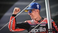 MotoGP: Aprilia, immagini dal trionfo di Barcellona