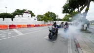 MotoGP: Quartararo, Morbidelli e Mir seminano il panico a Bangkok tra sacro e profano