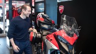 Moto - News: Stefano Accorsi in Ducati per la consegna della sua Multistrada V4 Rally