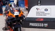 MotoGP: KTM celebra il podio di Pedrosa nella sprint nel paddock, ecco le immagini