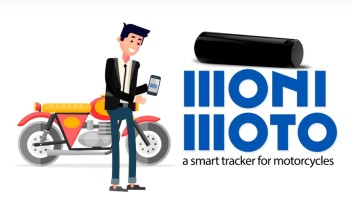 Moto - News: Monimoto:il nuovo antifurto e localizzatore GPS "pocket" per moto