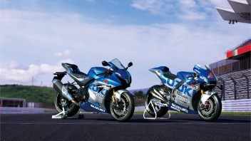 Moto - News: Ecco la Suzuki GSX-R 1000 con livrea da MotoGP per i 100 anni della Casa