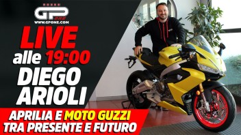 Moto - News: LIVE - Aprilia e Moto Guzzi tra presente e futuro: alle 19 con Diego Arioli