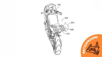 Moto - News: Honda, un drone nel codino della moto elettrica