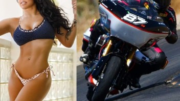 Moto - News: Patricia Fernandez, la donna più veloce su strada, alla prova della bagger 