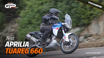 Moto - Test: Video Prova Aprilia Tuareg 660: l'avventura a portata di mano