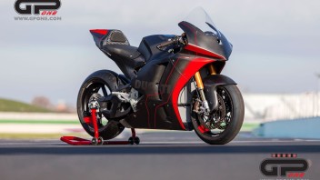 MotoE: FOTO- Inizia l'era elettrica di Ducati: ecco la MotoE di Borgo Panigale