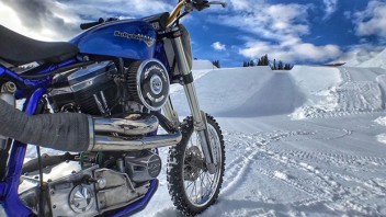 Moto - News: “Harley&Snow”: gli ambientalisti non vogliono le moto sulla neve