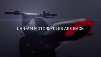 Moto - News: Can-Am pensa al ritorno sul mercato moto con una gamma elettrica