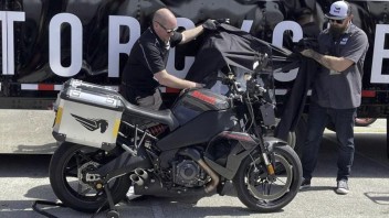 Moto - News: Buell 1190 Super Touring e 1190 Baja DR: debutto a suon di cavalli!