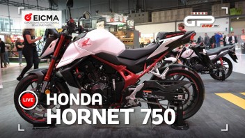 Moto - News: VIDEO - Live da EICMA: Honda CB750 Hornet 2023