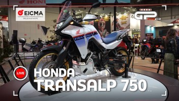 Moto - News: VIDEO - Live da EICMA: Honda XL750 Transalp 2023