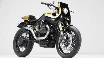 Moto - News: Stile Italiano: come trasformare una Moto Guzzi Le Mans 850 in una "Flat Track"