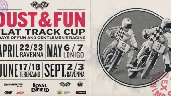 Moto - News: Dust&Fun 2023: nel Flat Track Cup, c'è anche la Royal Enfield Dealer Cup