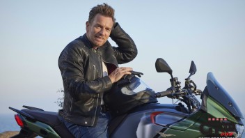 Moto - News: Ewan McGregor e MotoGuzzi, una coppia Hollywoodiana