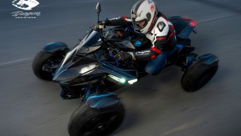 Moto - News: Dragaon TT Oximoron: tra automobile e moto